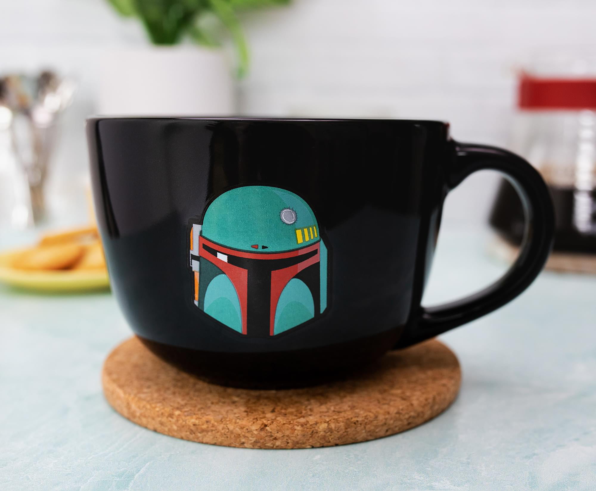 Star Wars Coffee Mug Mandalorian Profile - 11 oz Ceramic Mug for Coffee,  Cocoa & Tea Drinks - Perfec…See more Star Wars Coffee Mug Mandalorian  Profile