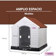 thumbnail image 4 of Casa Para Perro Q Perón Raza Extra Grande Con Puerta, 4 of 4