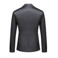 thumbnail image 2 of Wirziis Mens Casual Slim Fit Suit Jacket 1 Button Daily Blazer Business Sport Coat Top, 2 of 5
