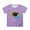 Purple, variant on Hiijoy Toddler Girls Graduation Graphic T-Shirt Short Sleeve Crewneck T Shirt, Sizes 3-13