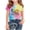 Multicolor, variant on QSAWXQZ Kids' Donut Graphic T Shirt Short Sleeve Crew Neck Pullover Top Casual Tee for Summer 3 Years
