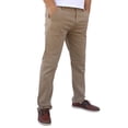 thumbnail image 2 of Pantalón de gabardina stretch John Silver  Corte recto color caqui, 2 of 4
