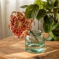 thumbnail image 3 of Mainstays Wide Jug Glass Vase, 5'', Green, 3 of 11