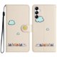 thumbnail image 3 of S24 Kawaii Cat Phone Case for Funda Samsung Galaxy S23 Ultra S24 S22 Plus S21 FE S20 Note 20 10 Cases Leather Wallet Flip Cover, 3 of 5