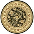 thumbnail image 6 of SAFAVIEH Lyndhurst Victoria Floral Area Rug, Black/Ivory, 8' x 10', 6 of 7
