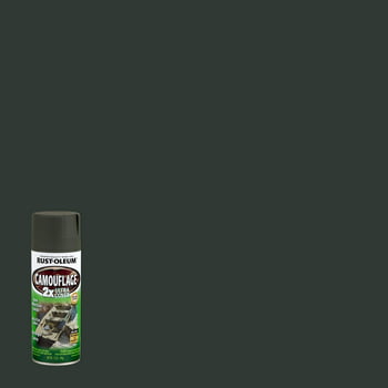 Deep Forest Green, Rust-Oleum Camoue 2X Ultra Cover Spray Paint, 12 oz