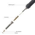thumbnail image 3 of Kit de soldador alisador para impresora 3D: 1 soldador de alta temperatura, 1 conector, 6 puntas de soldador de latón, M2 M3 M4 M5 M6 M8-120 piezas M3 Hot Melt Insert Nut Bczamd, 3 of 18