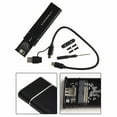 thumbnail image 2 of M2 SSD Enclosure NVMe USB3.1 External Storage HDD Case 10Gbps PCIe SSD Box Type-C High-speed External Solid-state Hard Drive, 2 of 10