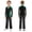 Green+Black, variant on Boys Long Sleeve Rhinestone Figure Ice Skating Tops With Straight Leg Pants Set Competition Green+Black 6