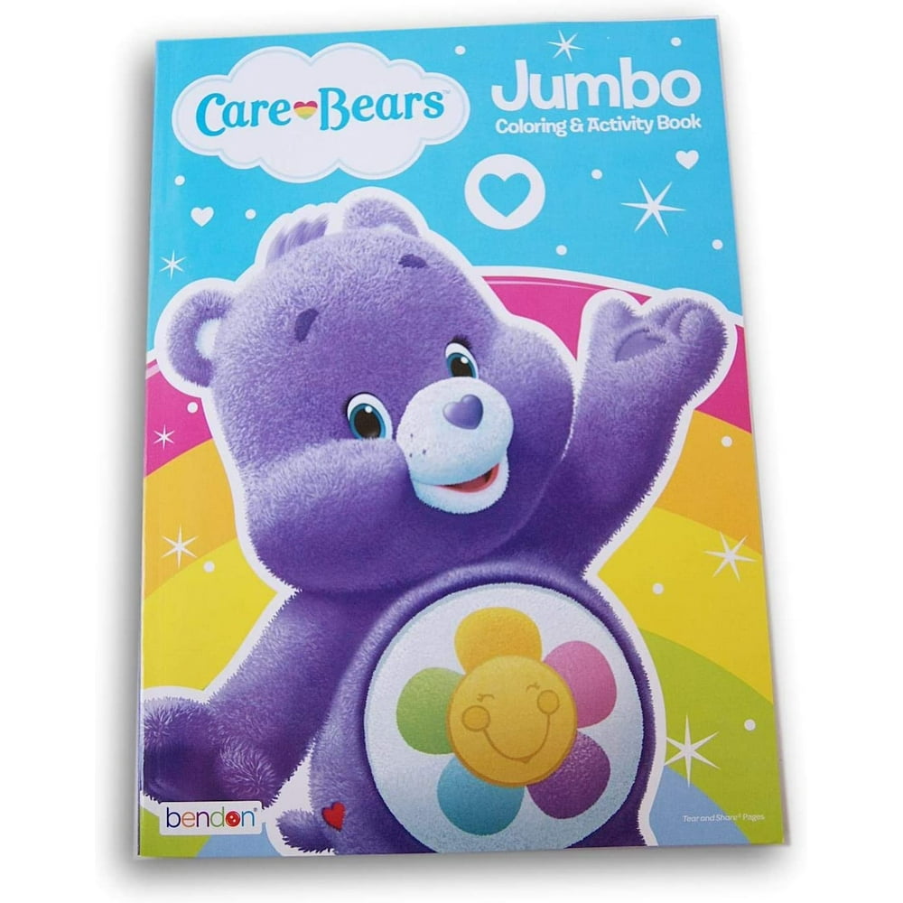 Bendon Care Bears 96-Page Jumbo Coloring and Activity Book (Harmony ...