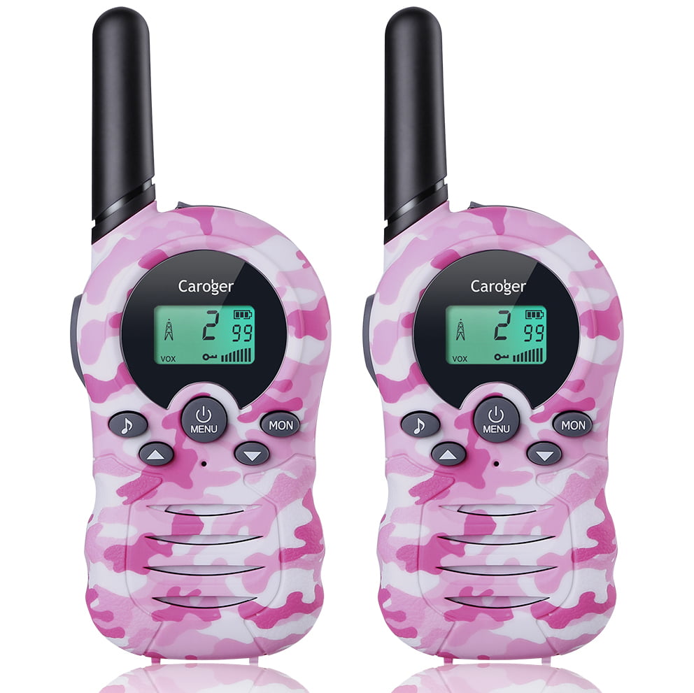 Two-Way-Radios Walky-Talky Gifts for Family Baby Teen Kids Boys Girls Him Her Bobela Walkie-Talkies 4 Pack for Adults Men Women