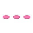 thumbnail image 1 of Shengyu 1/2/3 Coussin de Siège en Polyester Remplacement Rond Couleur Unie Respirant Doux Maison Bureau Automobile Canapé Baie Vitrée Tapis Rose Rouge 3 Pcs, 1 of 6