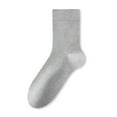 thumbnail image 3 of LYMAYTER Cotton Crew Socks for Men 5PCS Year-Round Socks All-Season Breathable Anti-Odor Seamless Athletic Socks, 3 of 8