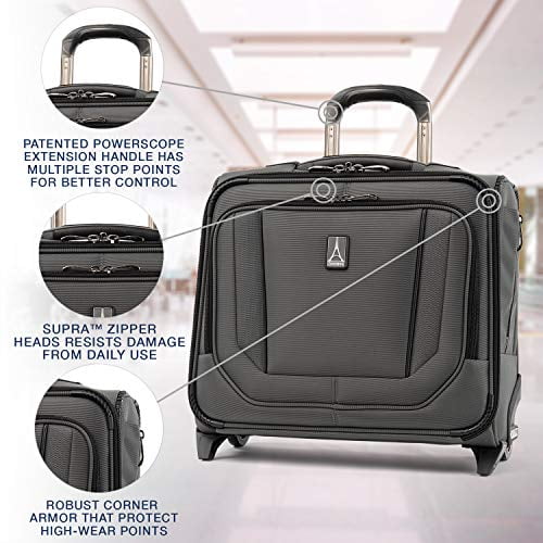 Travelpro Crew Versapack Rolling Travel Tote Bag Titanium Grey One Size Walmart