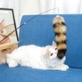 thumbnail image 4 of Divertido palo para gato de felpa, cabeza reemplazable retráctil, alivio del aburrimiento, varita Teaser para gatito para interior, 4 of 12