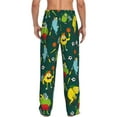 thumbnail image 3 of Goofa Sport Monster Printed Soft Pajama Pants for Men, Wide Leg Comfy Casual Lounge Yoga Pants-XX-Large, 3 of 9