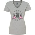 thumbnail image 3 of Inktastic Aw Yeah, It's My Last Chemo Today Women's V-Neck T-Shirt, 3 of 5