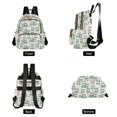 thumbnail image 2 of JIALIOU Mini Backpack Purse for Women Quilted Casual Daypack Small Travel Shoulder Bag, Cute Love Frogs, 2 of 7