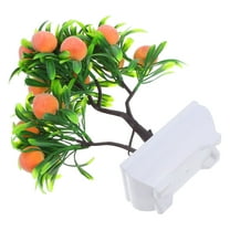 Fake Tree for Centerpiece Potted Peach Home Gathering Decoration