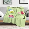 thumbnail image 4 of Sanrio KEROKEROKEROPPI Throw Blanket Cute Flannel for Boys Girls Men Women, 4 of 7