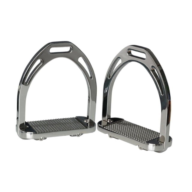 2 estribos de aleación de aluminio para montar a caballo, brillantes, sólidos, de fácil instalación. Argén
