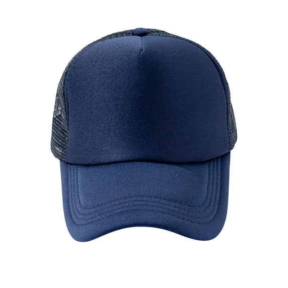 WHEANG Mesh Breathable Sun Hats for Women Men Solid Color Lightweight Quick Dry Curved Brim Dad Hat Outdoor Sun Protection Baseball Cap for Running Golf Travel Daily Wear Blue