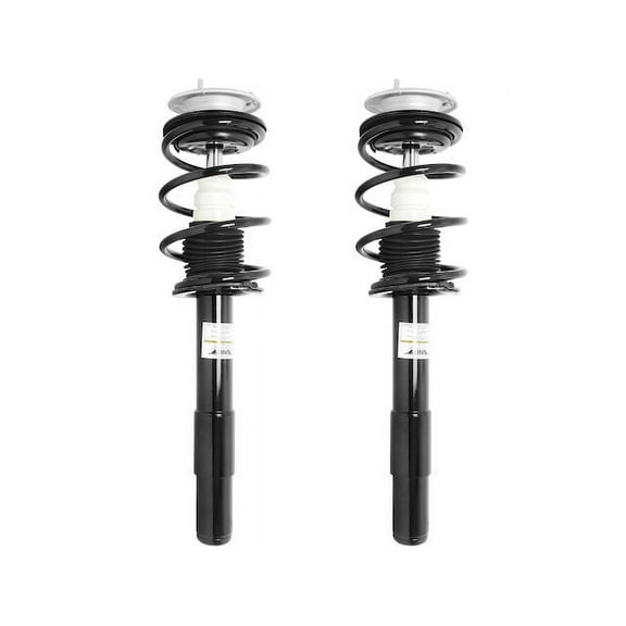 Front Strut and Coil Spring Assembly 2 Piece Kit - Compatible with 2008 - 2010 BMW 528i (Excludes Sport Suspension) 2009