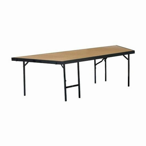 National Public Seating SP3632HB 36 x 32 in. Stage Pie Unit with Hardboard Floor