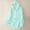 Light Blue, variant on Womens Cotton Linen Hoodies Sun Protection Lightweight Beach Shirt Long Sleeve Button Down Sun Shirts Cover Ups Wine
