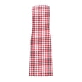 thumbnail image 2 of TaTaai Women's Elegant Plaid Sleeveless Loose Long Dress Flared Hem Casual Tank Dress Soft Lightweight Comfortable Dress Ideal for Work Daily and Vacation Gift, 2 of 5