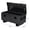 Black plastic spray, variant on Heavy Duty Steel Jobsite Truck Bed Tool Box – 36" Waterproof Lockable Storage Chest with Side Handles & Removable Legs, for Trucks, Trailers, Garage, Workshop
