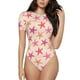 thumbnail image 1 of Balery Starfish Body de cuello redondo de manga corta para mujer Tops de manga corta Tops básicos-Medium, 1 of 7