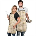 thumbnail image 3 of Lemon Fruits Couple Apron with Pocket Chef Aprons Waterproof Bib Apron for Women Men Chef Cooking Aprons for Kitchen Cool BBQ Grilling (Set Of 2), 3 of 7
