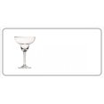 thumbnail image 1 of Margarita Glass Offset Photo License Plate  Free Personalization on this plate, 1 of 1