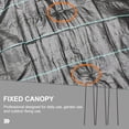 thumbnail image 3 of 20 Pcs Garden Picket Iron Fence Staples U-Shaped Nails Gardening Lawn Fixers Ground, 3 of 6