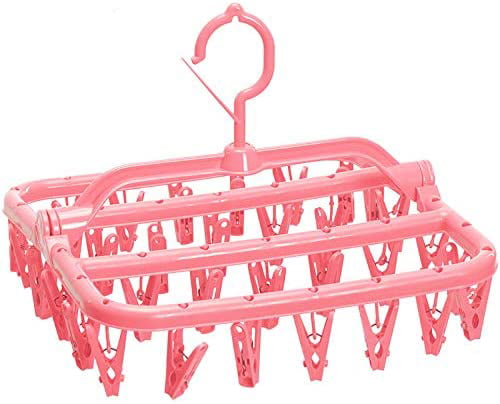 Whitmor Clip and Drip Hanger with 16 Clips 12.38" x 15.88" x 13.50" 