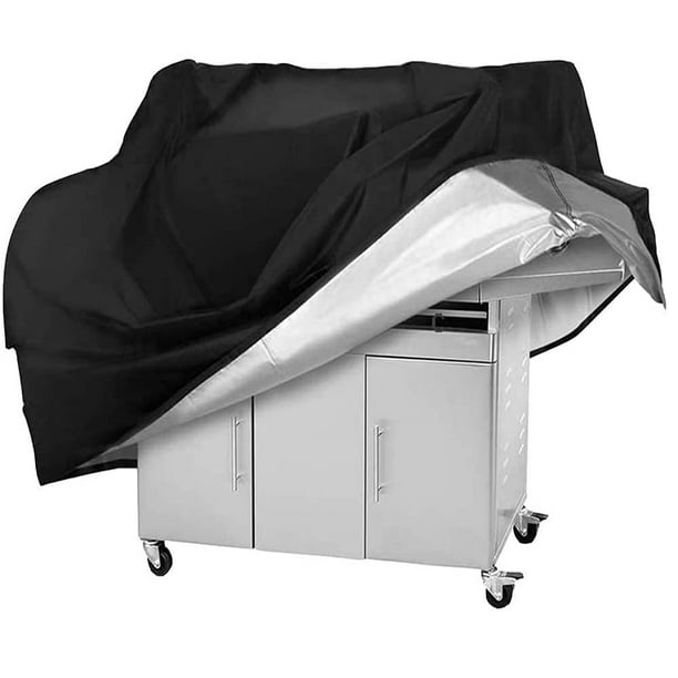 Funda para parrilla resistente a la intemperie, lona Oxford para parrilla a gas, funda protectora impermeable para parrilla, resistente al desgarro, funda protectora UV, protege la parrilla contra la