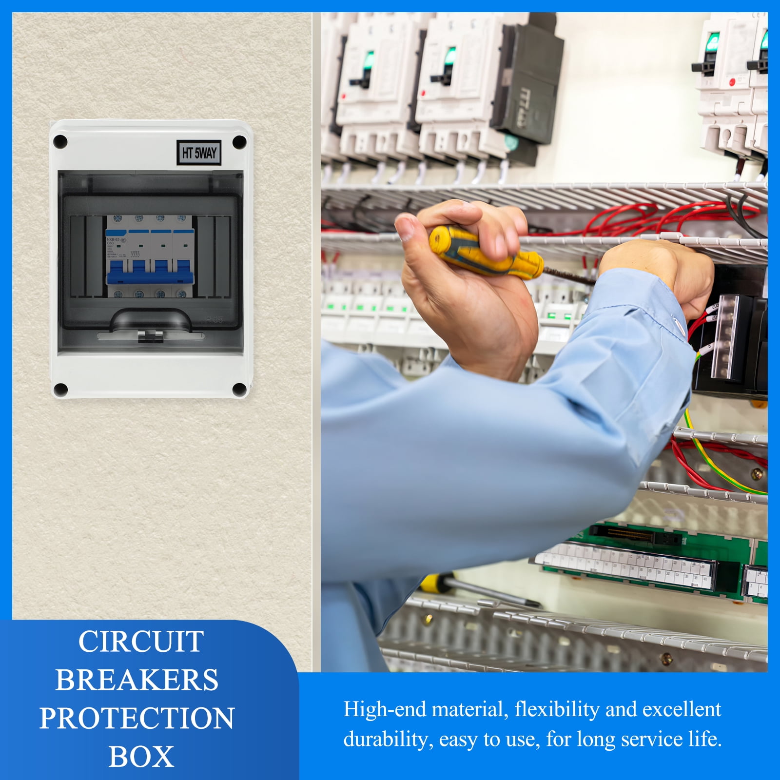 Circuit Breaker Box Circuit Distribution Box Circuit Breakers Protection Box