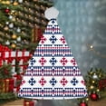 thumbnail image 2 of ZQUUVOU Christmas Hat Santa Hat Xmas Santa Claus Hat For Unisex Adults D-Blue, 2 of 5