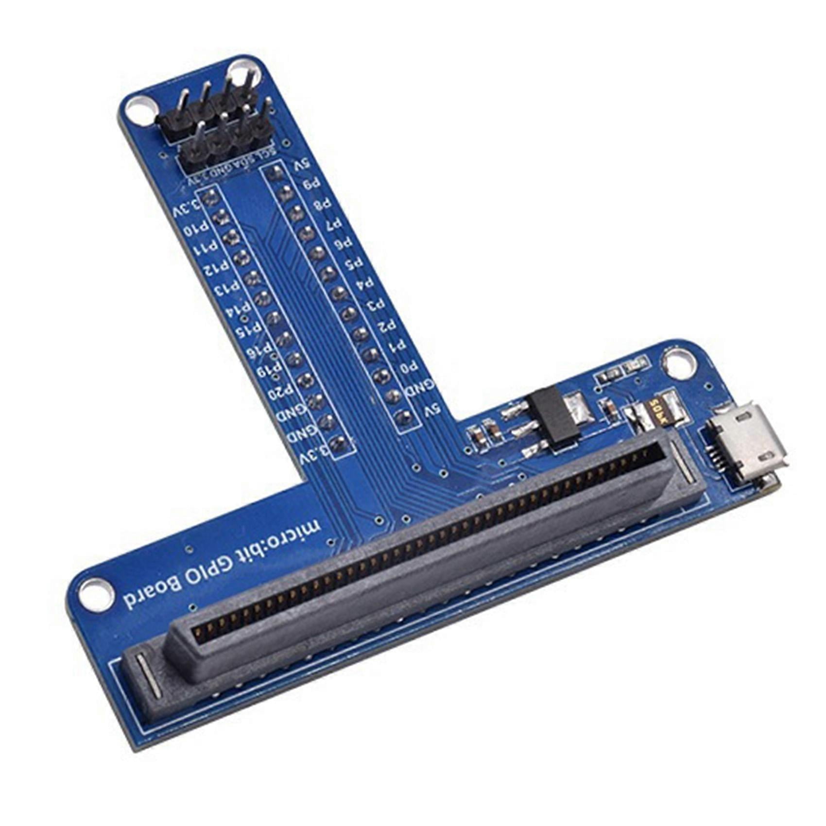python programming edcuation for micro:bit expansion... T-Type Expansion Adapter for Microbit Breadboard Python Graphical ...