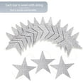 thumbnail image 3 of Glitter Star Garland Decoration,Bexikou 52 Feet Silver Star Paper Hanging Garland,Reflective Sparkle Little Star Paper Hanging Decorations for Engagement Wedding Baby Shower Birthday Christmas, 3 of 7
