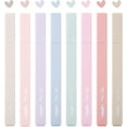 thumbnail image 3 of Mr. Pen- Aesthetic Highlighters, 8 Pcs, Chisel Tip, Muted Pastel Color, Assorted Color Highlighter Set, 3 of 8