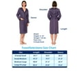 thumbnail image 2 of TowelSelections Women's Robe, Cotton Lined Hooded Terry Bathrobe X-Small/Small Patriot Blue, 2 of 2