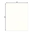 thumbnail image 2 of Antique White 16x20 Uncut Art Mat Board - No Opening - 50 Mats, 2 of 7