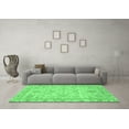 thumbnail image 3 of Ahgly Company Indoor Rectangle Abstract Emerald Green Modern Area Rugs, 6' x 9', 3 of 4