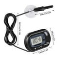 Xinwennn Aquarium Thermoscope For & Turtles Suction Cup Design Digital Display For Pet Tank