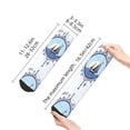 thumbnail image 4 of Fuzoiu Not All Who Wander Are Lost2 Print Adult Socks, Crew Moisture-wicking Socks, Unisex Cushion Crew Socks,Casual Sports Ankle Socks, 4 of 7