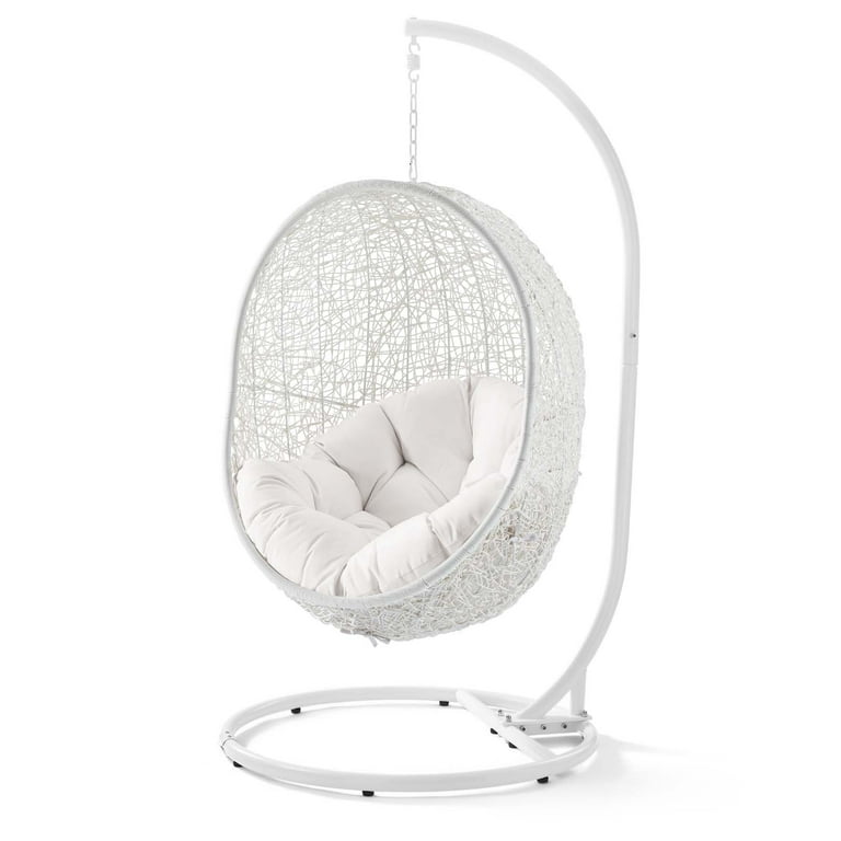 White garden egg chair new arrivals