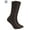 Coffee, variant on 3 Pairs Cotton Half Cushioned Crew Socks Men's Works Socks Cotton Crew Athletic Socks