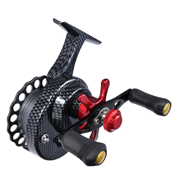 Reel,Raft Reel Carbon Huiop Ice Reel Metal Raft Reel Left Hand Metal Qisuo Reel Reel Line Carbon Carbon Reel